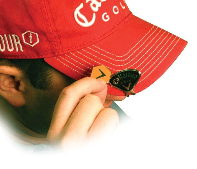 Callaway Magnetic Hat Clip with 2 Ball Markers