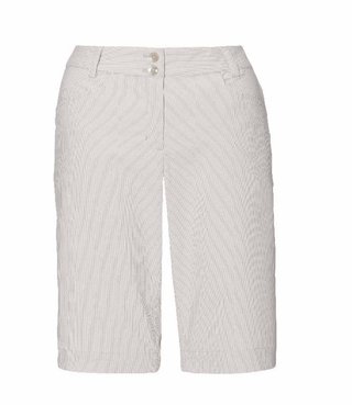Callaway Yarn Dye Stripe Ladies Short 13, beige