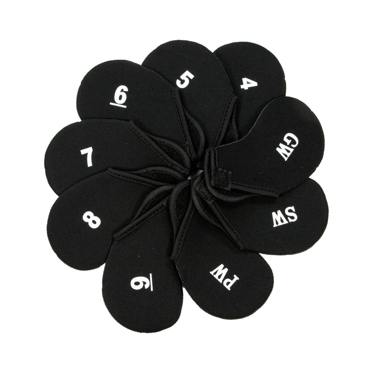 Longridge Deluxe Neoprene Iron Cover headcovery ironów, 9szt.