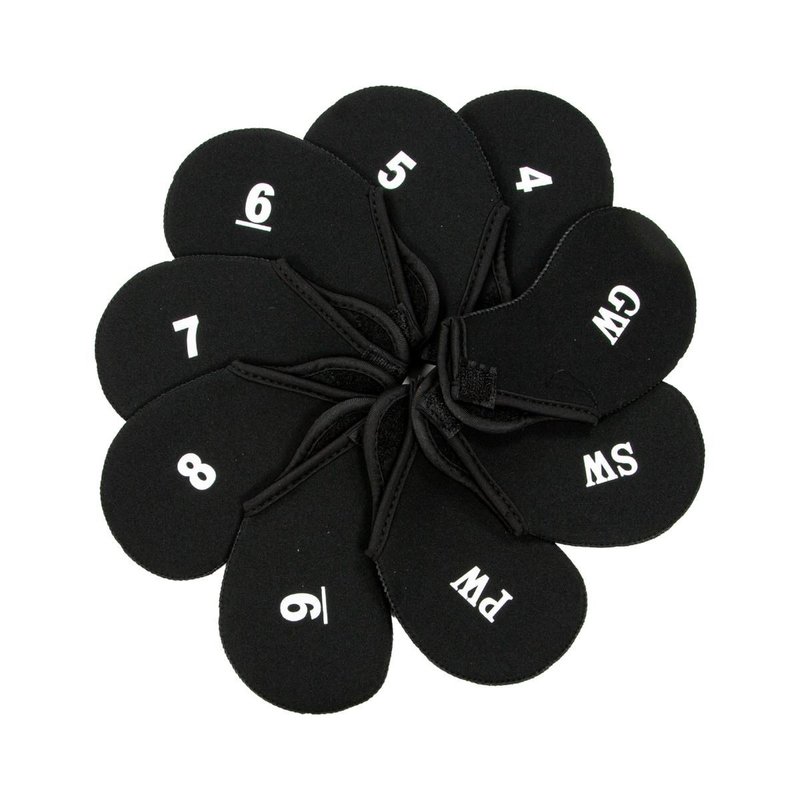 Longridge Deluxe Neoprene Iron Cover headcovery ironów, 9szt.