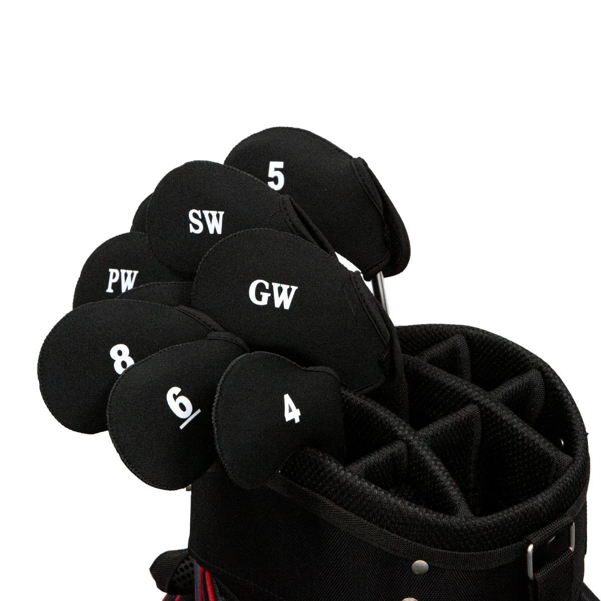 Longridge Deluxe Neoprene Iron Cover headcovery ironów, 9szt.