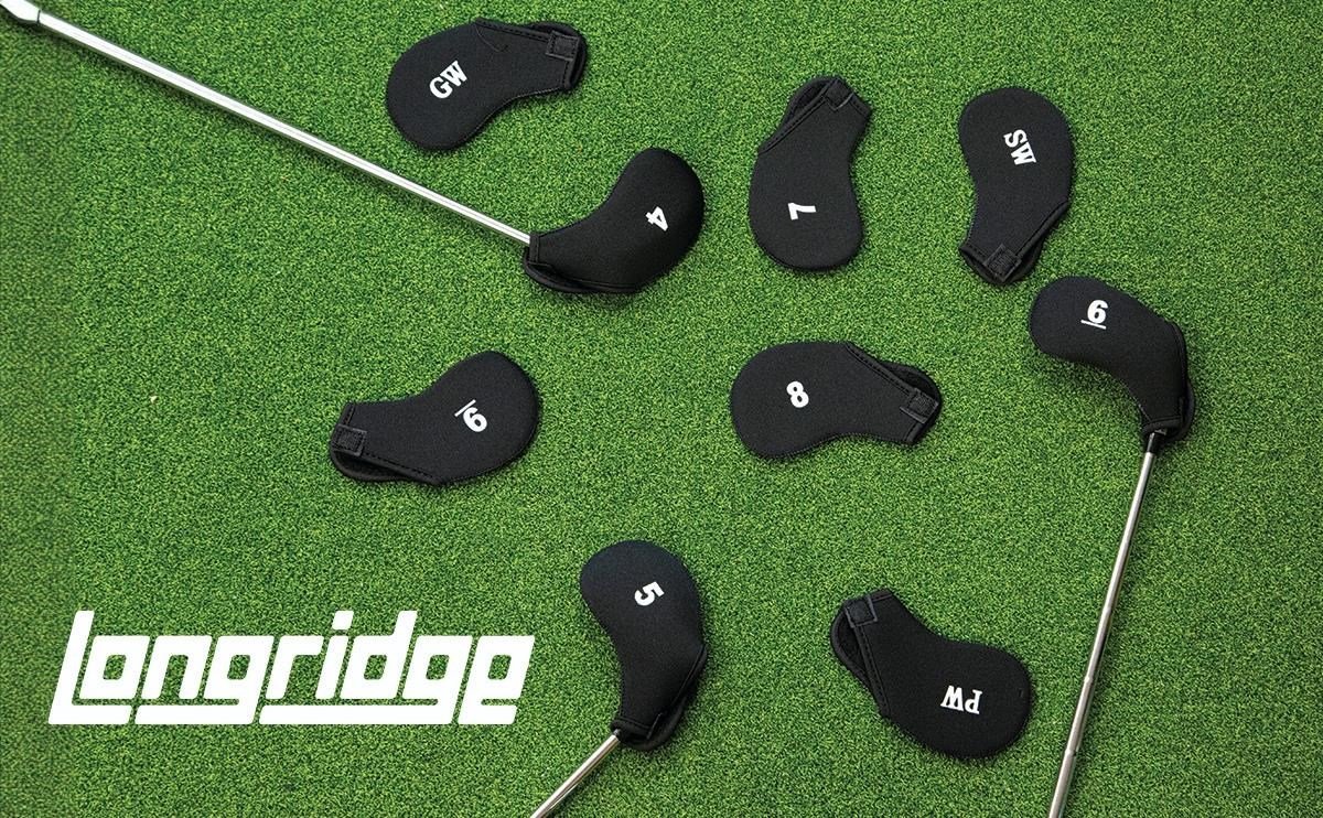 Longridge Deluxe Neoprene Iron Cover headcovery ironów, 9szt.