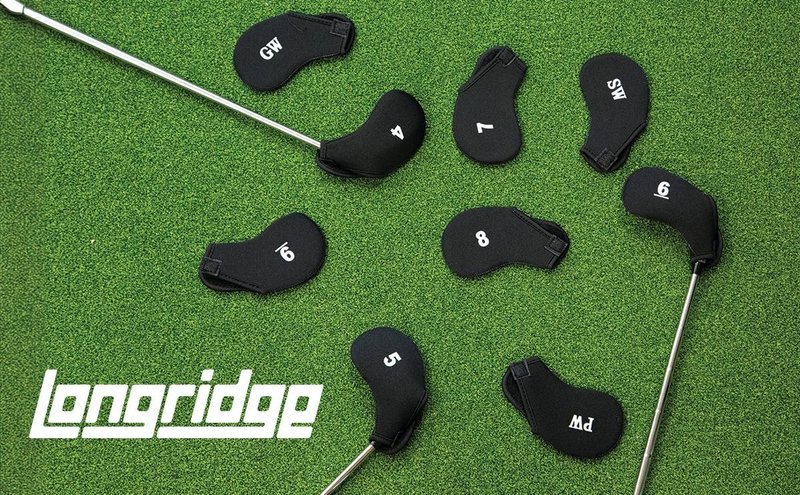 Longridge Deluxe Neoprene Iron Cover headcovery ironów, 9szt.