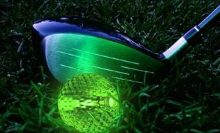 Glow Stick for Golf Ball paluszek do piłeczki świecącej, zielony, 1 sztuka
