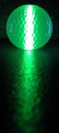 Glow Stick for Golf Ball paluszek do piłeczki świecącej, zielony, 1 sztuka