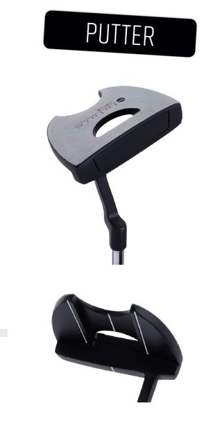 Spalding Future Junior golfowy zestaw dziecięcy, 120-130 cm, czerwony