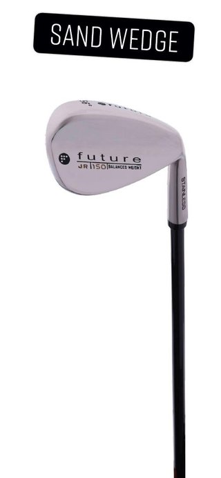 Spalding Future Junior golfowy zestaw dziecięcy, 120-130 cm, czerwony