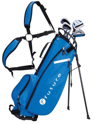 Spalding Future Junior golfowy zestaw dziecięcy, 130-140 cm, niebieski