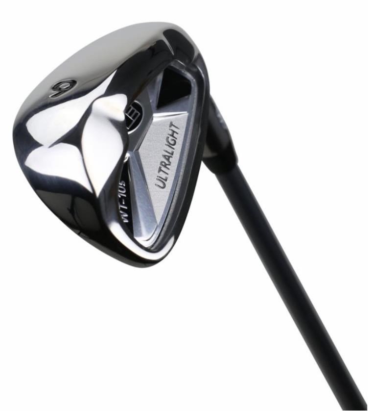 2022 U.S. Kids Golf UL60 (152 cm) WT10-s iron dla juniora 9 (44°), grafit
