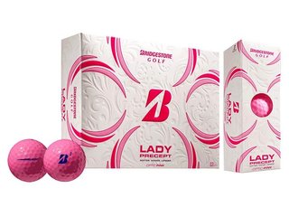 Bridgestone Lady Precept damskie piłki golfowe, różowe