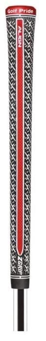 Golf Pride ZGrip Cord Align grip, Midsize, czarno/biało/czerwony