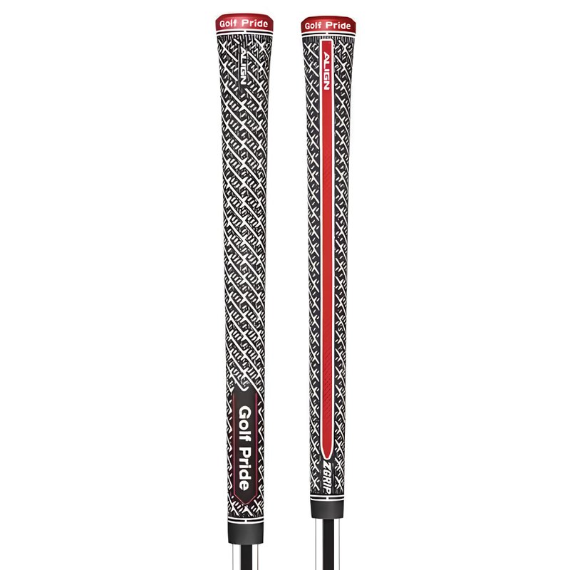 Golf Pride ZGrip Cord Align grip, Midsize, czarno/biało/czerwony