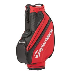 TaylorMade Tour 9.5" Stealth staff bag, czerwono/czarny