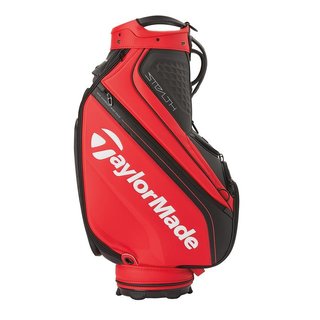 TaylorMade Tour 9.5" Stealth staff bag, czerwono/czarny