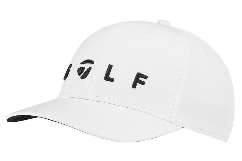TaylorMade Lifestyle Golf Logo męska czapka z daszkiem, biała
