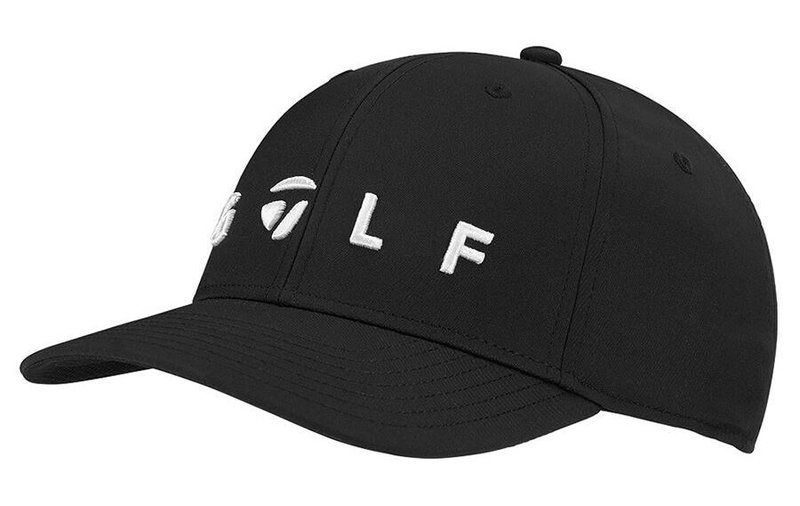 TaylorMade Lifestyle Golf Logo męska czapka z daszkiem, czarna