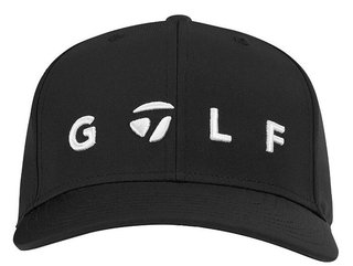 TaylorMade Lifestyle Golf Logo męska czapka z daszkiem, czarna