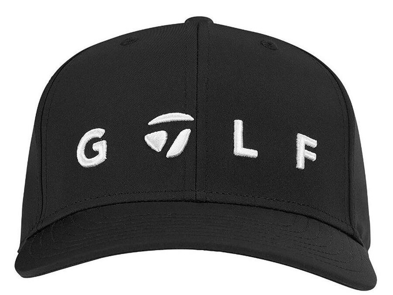 TaylorMade Lifestyle Golf Logo męska czapka z daszkiem, czarna