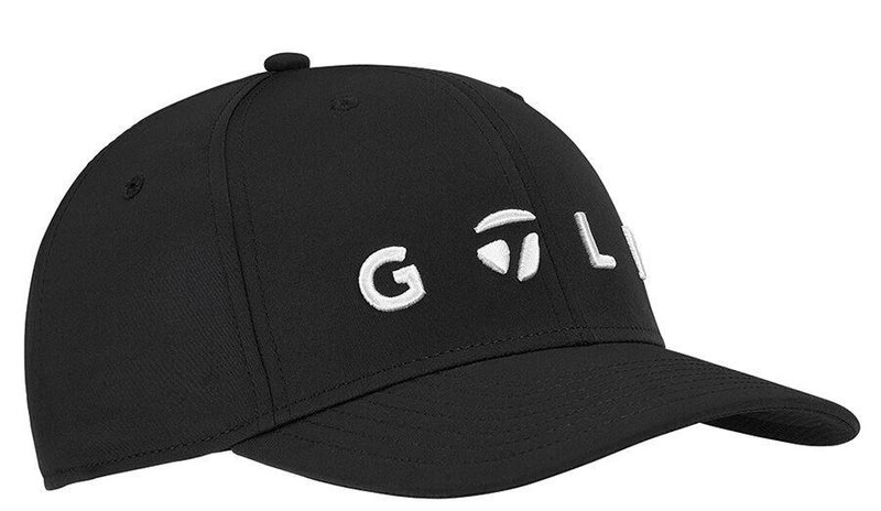 TaylorMade Lifestyle Golf Logo męska czapka z daszkiem, czarna