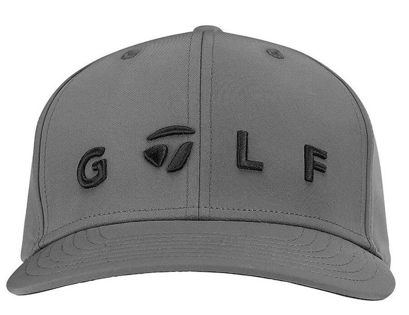 TaylorMade Lifestyle Golf Logo męska czapka z daszkiem, szara