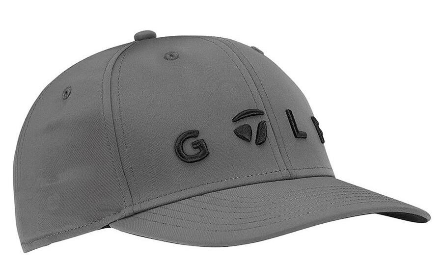 TaylorMade Lifestyle Golf Logo męska czapka z daszkiem, szara