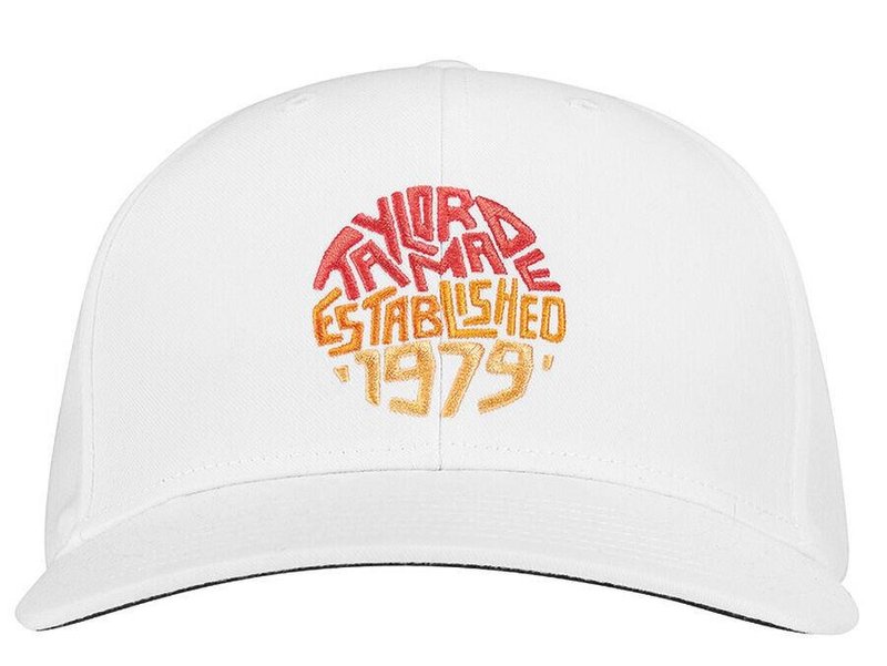 TaylorMade Lifestyle 1979 TM Logo  męska czapka z daszkiem, biała