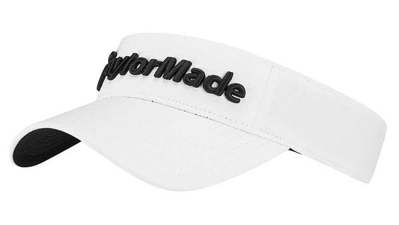 TaylorMade Radar Visor męski daszek, biały