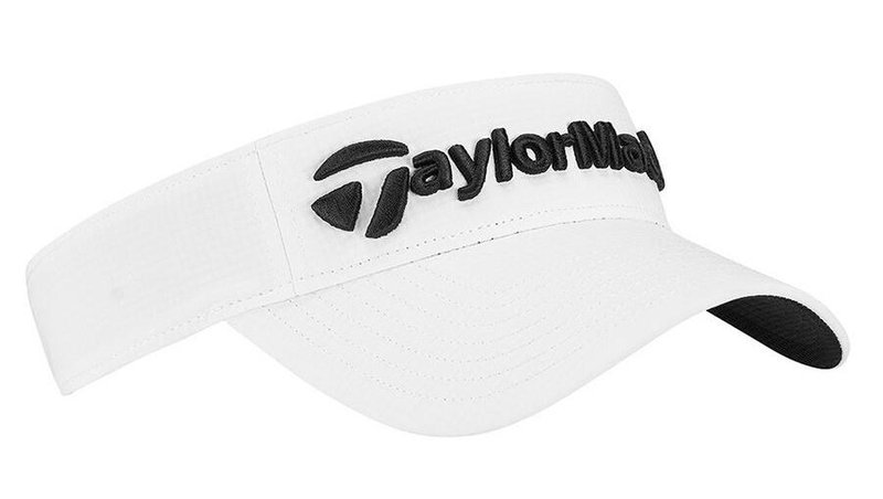 TaylorMade Radar Visor męski daszek, biały