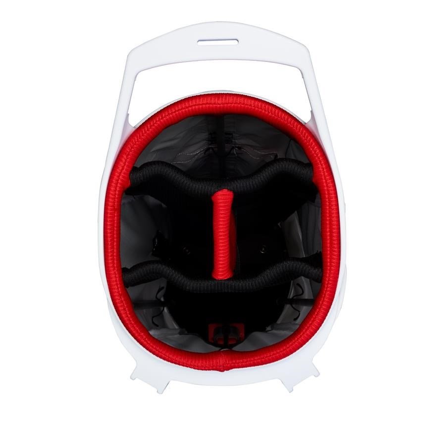 Callaway Hyperlite Zero Double Strap stand bag, biało/czarno/czerwony