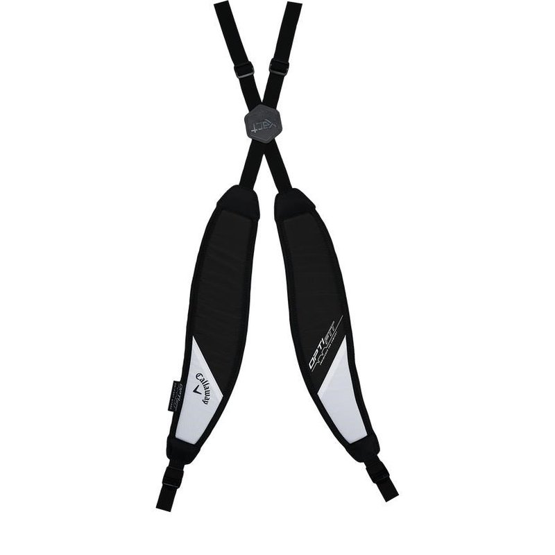 Callaway Hyperlite Zero Double Strap stand bag, biało/czarno/czerwony