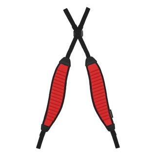 Callaway Hyperlite Zero Double Strap stand bag, biało/czarno/czerwony