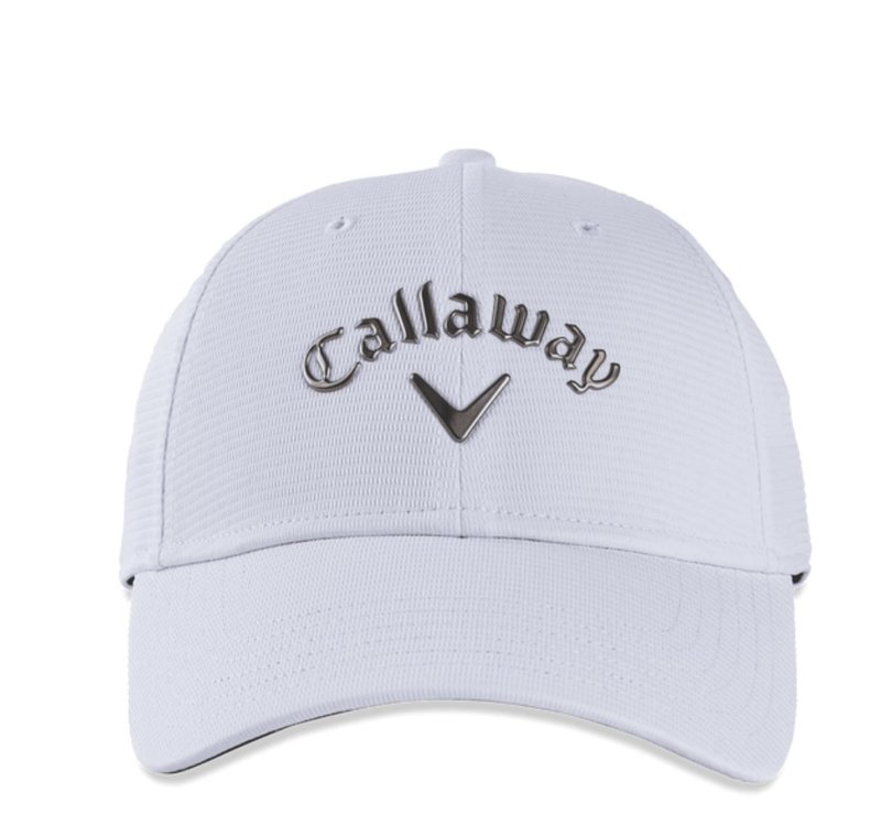 Callaway Liquid Metal czapka z daszkiem, biała/gunmetal