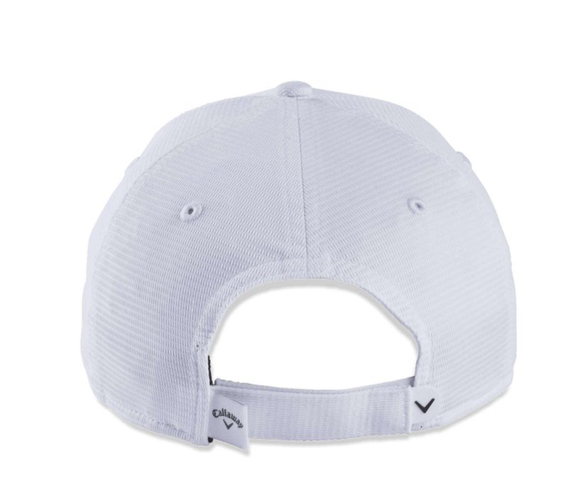 Callaway Liquid Metal damska czapka z daszkiem, biała/gunmetal