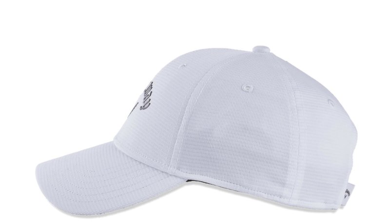 Callaway Liquid Metal damska czapka z daszkiem, biała/gunmetal