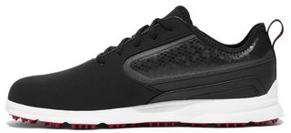 FootJoy Superlites XP męskie buty golfowe, czarno/biało/czerwone