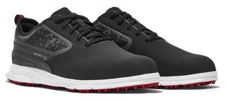FootJoy Superlites XP męskie buty golfowe, czarno/biało/czerwone