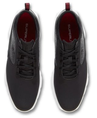 FootJoy Superlites XP męskie buty golfowe, czarno/biało/czerwone