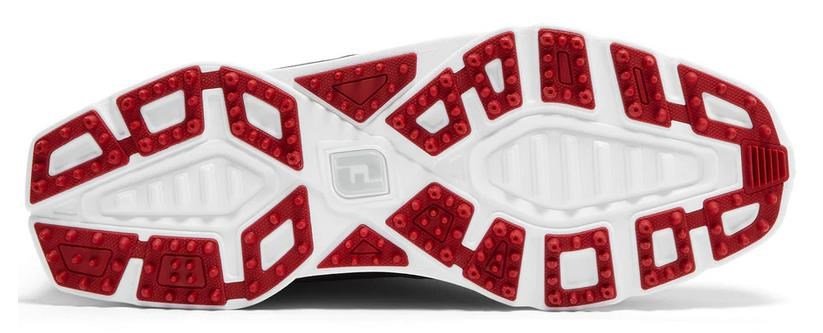 FootJoy Superlites XP męskie buty golfowe, czarno/biało/czerwone
