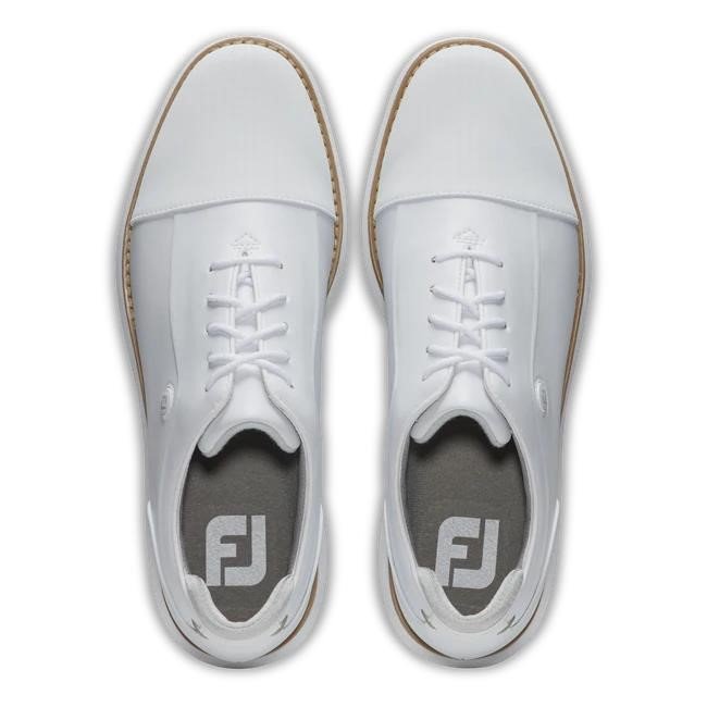FootJoy Traditions damskie buty golfowe, białe
