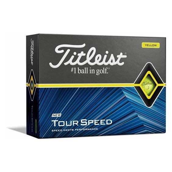 Titleist Tour Speed 21 piłki golfowe, żółte