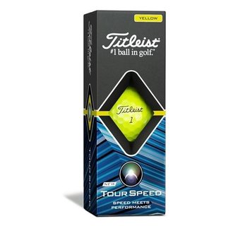 Titleist Tour Speed 21 piłki golfowe, żółte