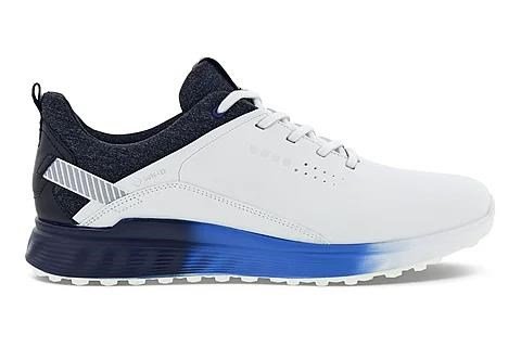 Ecco S-Three Goretex męskie buty golfowe, białe