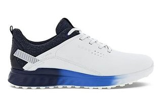 Ecco S-Three Goretex męskie buty golfowe, białe