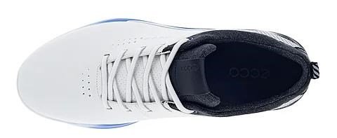 Ecco S-Three Goretex męskie buty golfowe, białe
