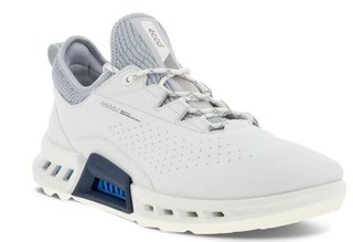 Ecco Biom C4 męskie buty golfowe, biało/szare