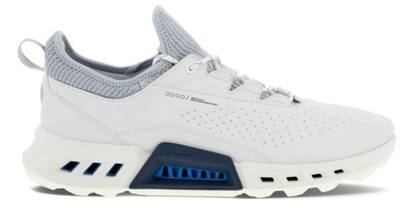 Ecco Biom C4 męskie buty golfowe, biało/szare