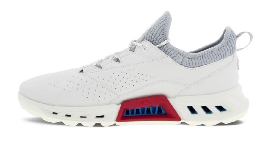 Ecco Biom C4 męskie buty golfowe, biało/szare