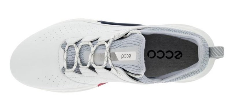 Ecco Biom C4 męskie buty golfowe, biało/szare