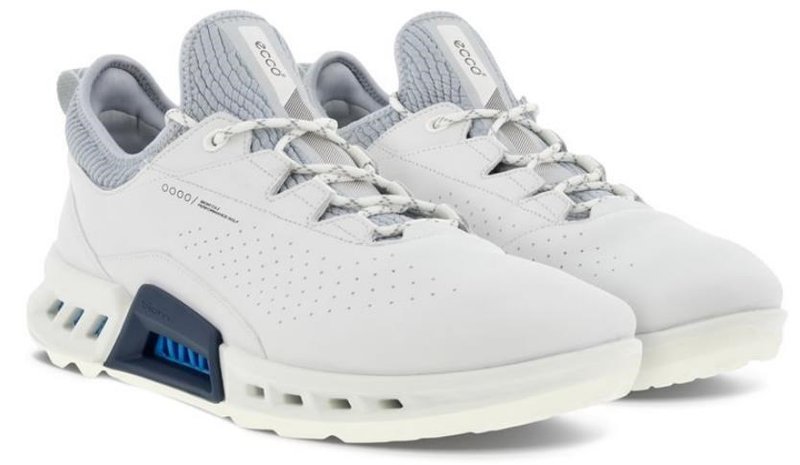 Ecco Biom C4 męskie buty golfowe, biało/szare