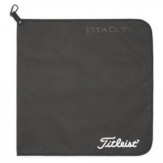 Titleist StaDry Performance ręcznik golfowy, czarny